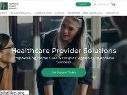 Sites similar to healthcareprovidersolutions.com