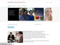 Sites similar to healthcarerecruitersusa.com