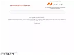 Sites similar to healthcareroundtable.net
