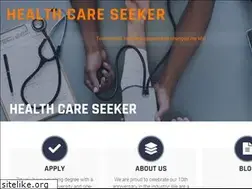 Sites similar to healthcareseeker.com