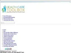 Sites similar to healthcaretoolbox.org