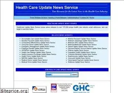 Sites similar to healthcareupdatenewsservice.com