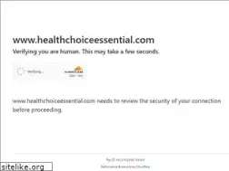 Sites similar to healthchoiceessential.com