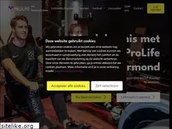 Sites similar to healthclubprolife.nl