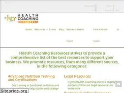Sites similar to healthcoachingresources.com