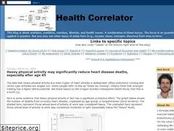 Sites similar to healthcorrelator.blogspot.com