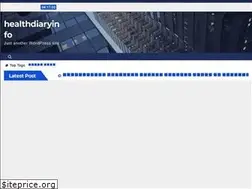 Sites similar to healthdiaryinfo.com