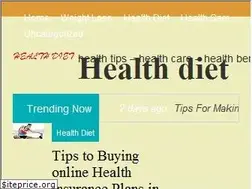 Sites similar to healthdiet.net