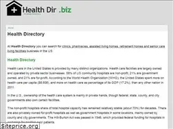 Sites similar to healthdir.biz