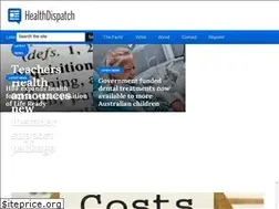 Sites similar to healthdispatch.com.au