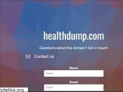 Sites similar to healthdump.com
