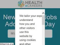 Sites similar to healthecareers.com