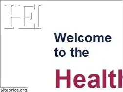 Sites similar to healtheffects.org