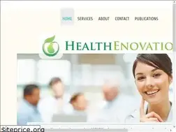 Sites similar to healthenovation.com
