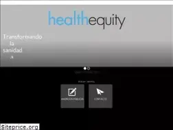 Sites similar to healthequity.es