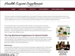 Sites similar to healthexpertsupplement.com