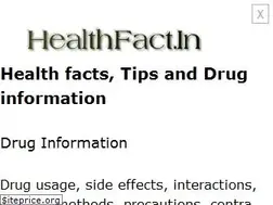 Sites similar to healthfact.in