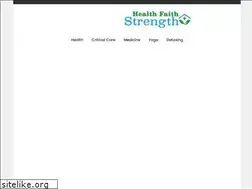 Sites similar to healthfaithstrength.com