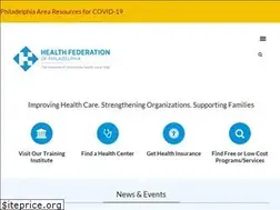 Sites similar to healthfederation.org