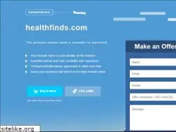 Sites similar to healthfinds.com
