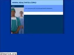 Sites similar to healthfix.com