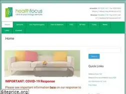 Sites similar to healthfocuspsychology.com.au