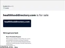 Sites similar to healthfooddirectory.com