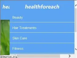 Sites similar to healthforeach.com
