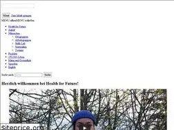 Sites similar to healthforfuture.de