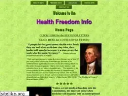 Sites similar to healthfreedom.info