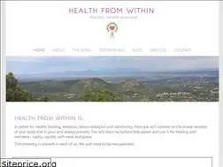 Sites similar to healthfromwithin.org
