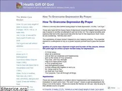 Sites similar to healthgiftofgod.wordpress.com