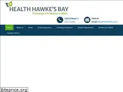 Sites similar to healthhb.co.nz