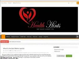 Sites similar to healthhints.eu