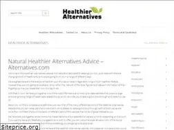 Sites similar to healthieralternatives.com
