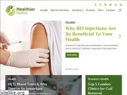 Sites similar to healthiermatters.com