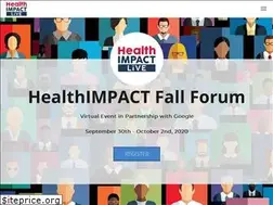 Sites similar to healthimpactfall.com