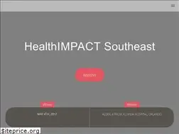 Sites similar to healthimpactsoutheast.com
