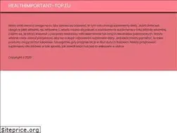 Sites similar to healthimportant-top.eu