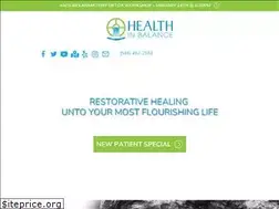 Sites similar to healthinbalance.com