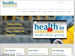 Sites similar to healthinconstruction.co.uk