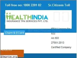 Sites similar to healthindiatpa.com