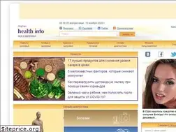 Sites similar to healthinfo.ua
