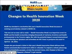 Sites similar to healthinnovationweek.ca