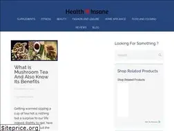 Sites similar to healthinsane.com