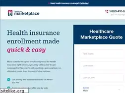 Sites similar to healthinsurancemarketplace.com