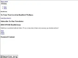 Sites similar to healthirony.com