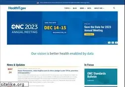 Sites similar to healthit.gov