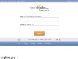 Sites similar to healthjobs.com
