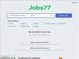 Sites similar to healthjobs77.com